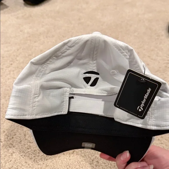 NWT White TaylorMade Team Radar Golf Hat - Picture 3 of 8